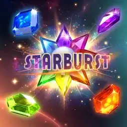 Starburst game at Mania Casino for United Kingdom players